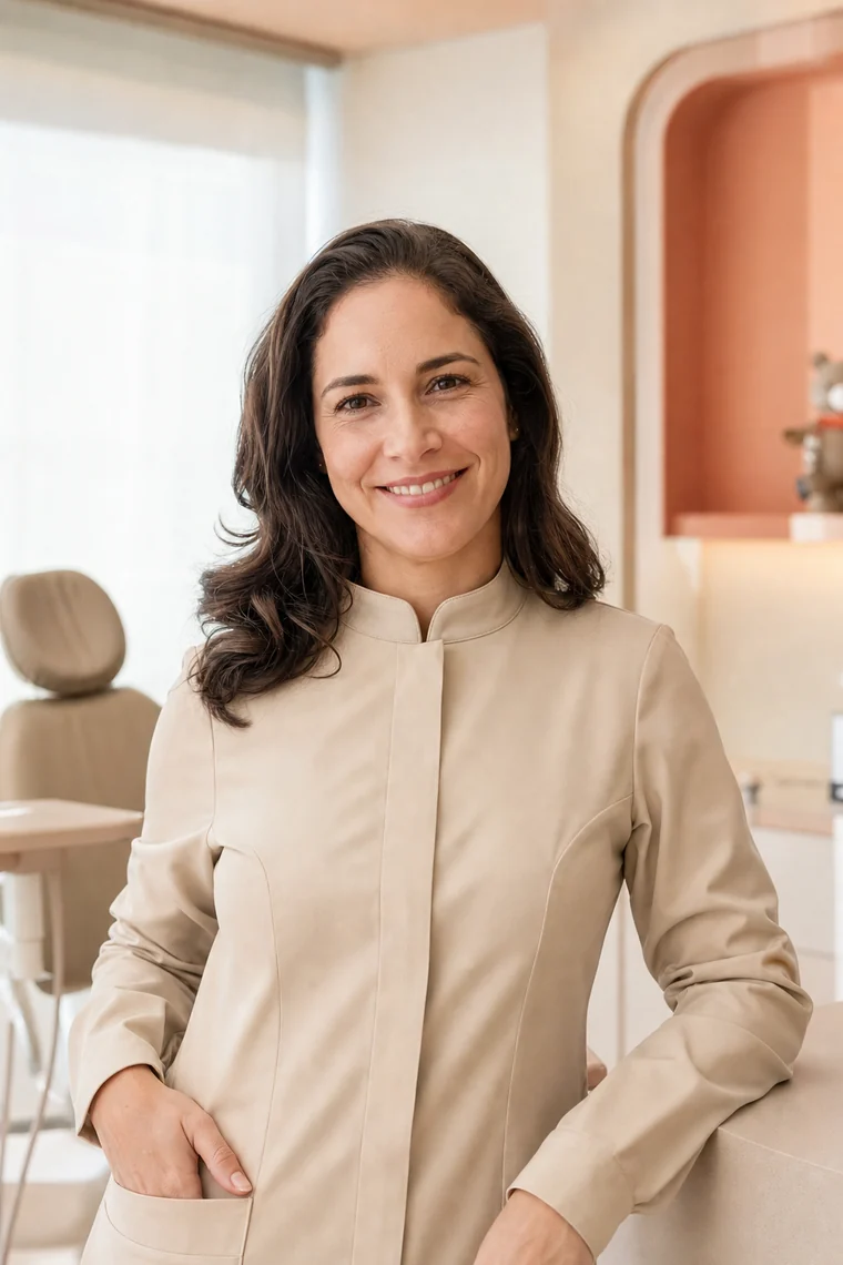 Dra. Marina Vilela, especialista em odontopediatria